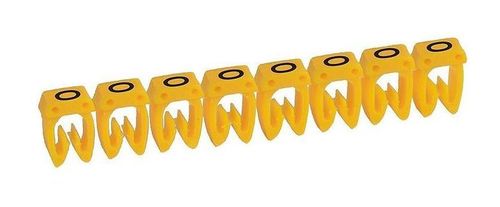 Маркер CAB 3 - для кабеля 0,5-1,5 мм² - заглавная буква O