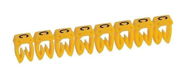 Маркер CAB 3 - для кабеля 1,5-2,5 мм² - заглавная буква C